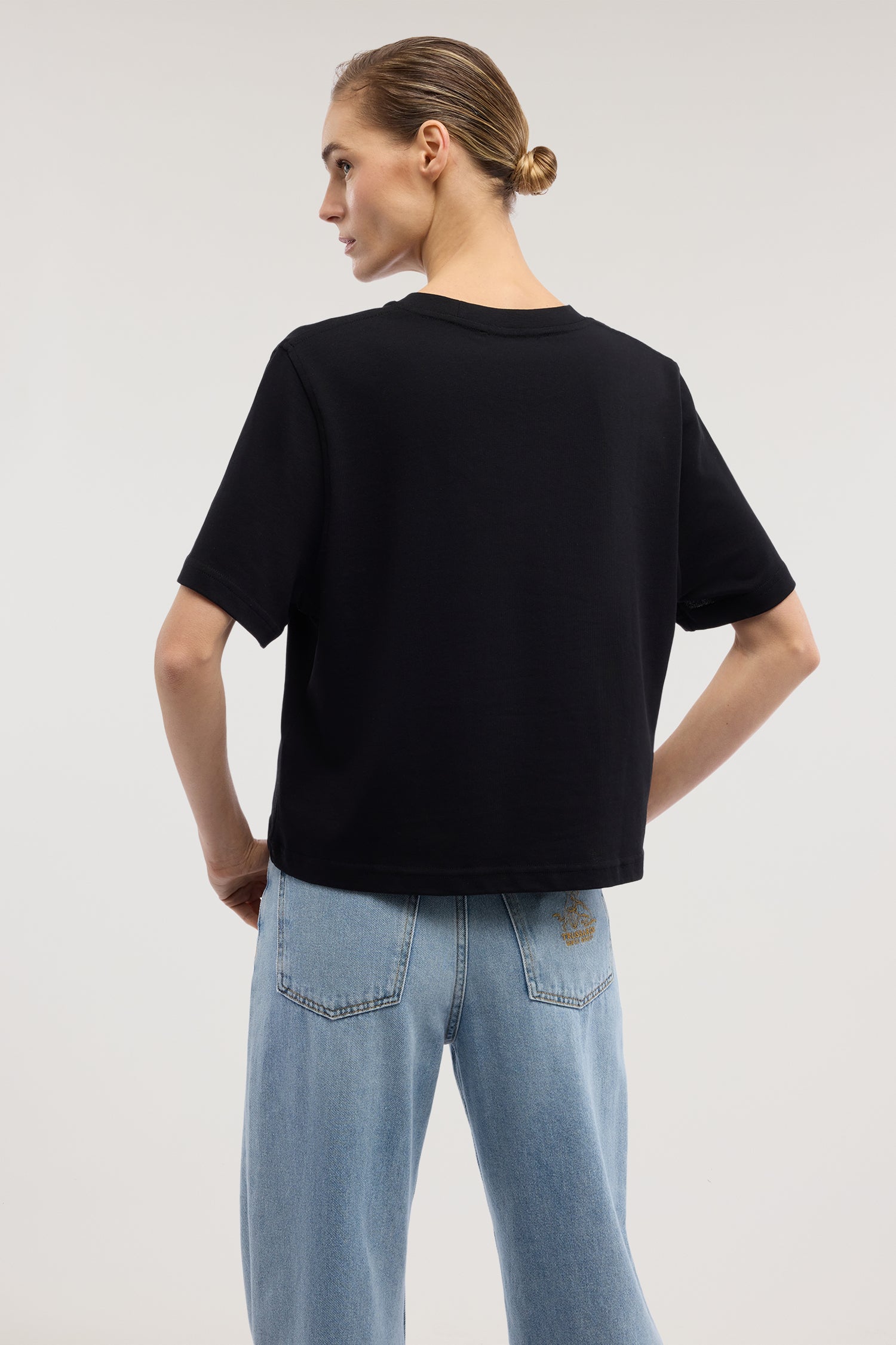 T-shirt boxy con spacchetto 3|3c98843dfbd38cfa7eb12af6ad64b751c12d1ccafc2708b26f80fbe4cbe8b4ad