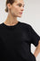 Boxy T-shirt with side slit