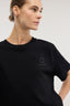 T-shirt boxy con spacchetto 1