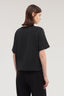 T-shirt boxy con spacchetto e stampa 3
