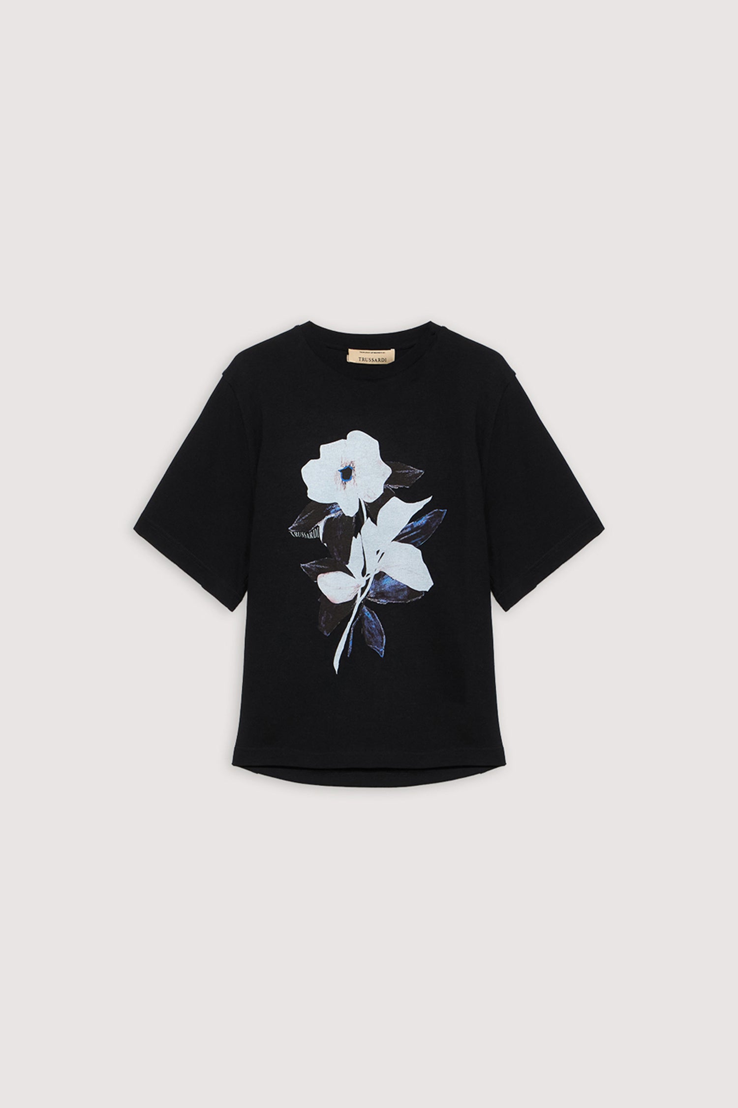 T-shirt boxy con spacchetto e stampa 5|1fd217e0b357e17168a1c6ff55b29d6bc36152ebdc4a776df264b167571d43c4