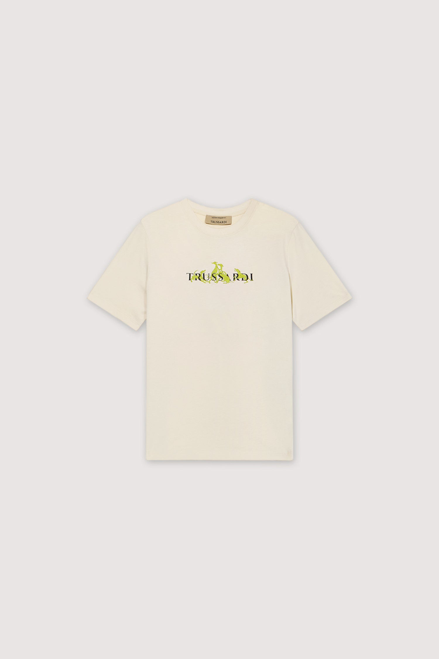 T-shirt regular fit con stampa e ricamo 5|bdc18a0df26e878ca9e3d737bdf64f381701c97d70906f4f2e8e9d6d0401e2b3