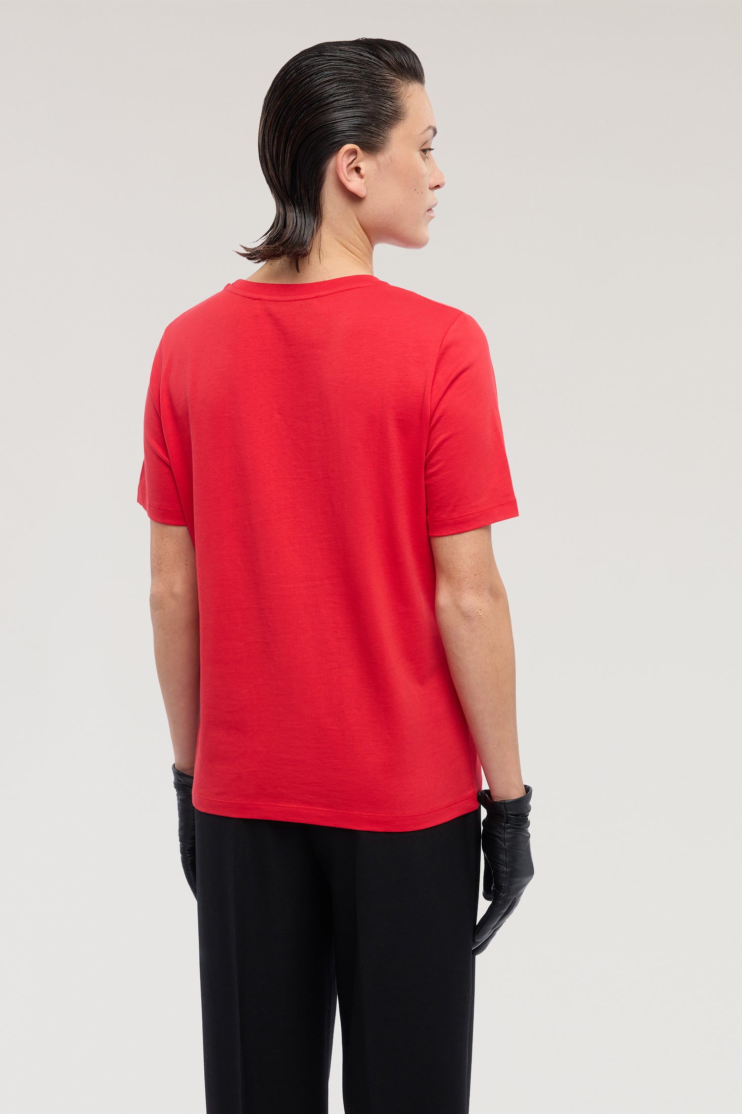 T-shirt regular fit con stampa e ricamo 3|f4103f053317abe758e20586874dc463e6a4aa8205428f32a980ca599ee4ff31