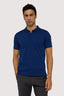 Polo slim fit in piquet stretch 1