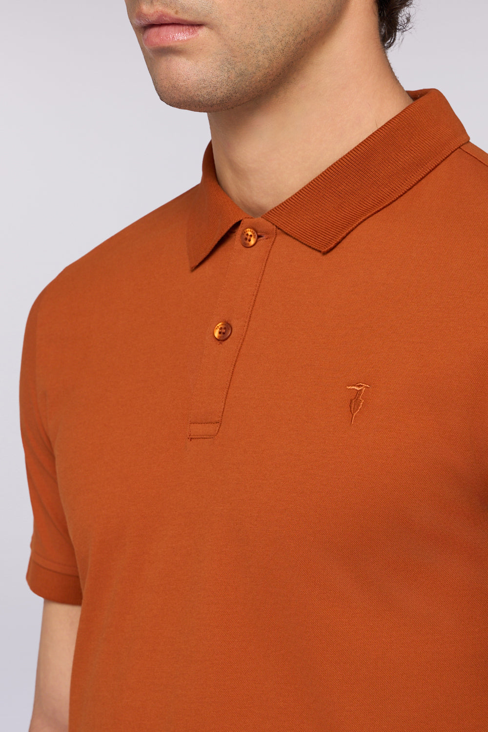 Polo slim fit in piquet stretch 3|1296a32ed06c958f4cb4223a604364093b509a9bc944335463c0f966bb840933