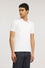 Stretch piqué slim-fit polo shirt