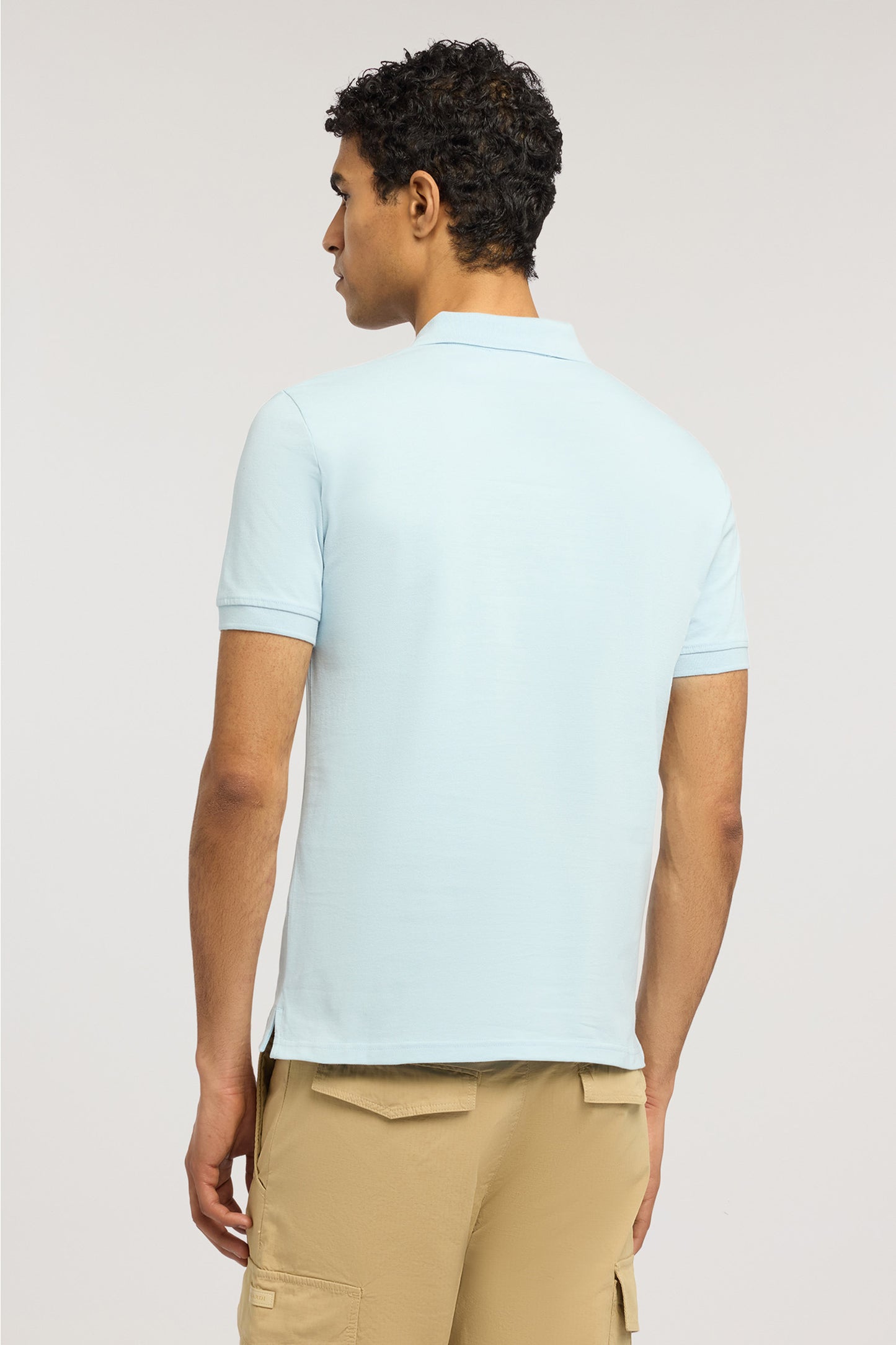 Polo slim fit in piquet stretch 3|66f43458d444f92402576c632a717a28661aee1a4fe371a860f7a65451d93d4f