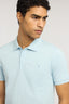 Polo slim fit in piquet stretch 1
