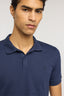 Polo slim fit in piquet stretch 3