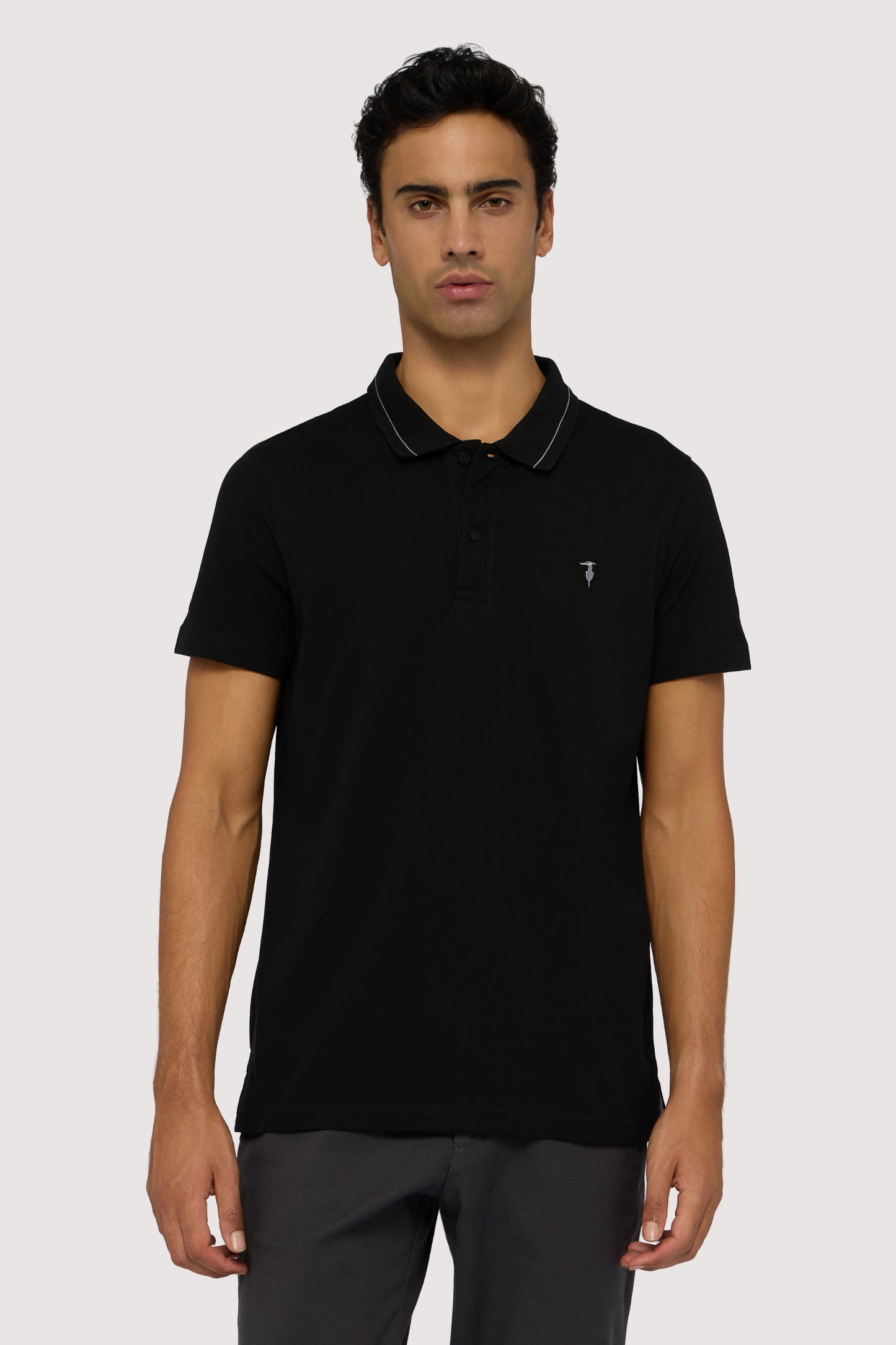 Polo regular fit in piquet 1|538ddca2f3df3ff8f80a6c09a49c9779061d16449c419b178cdfd8d9fcf9492e