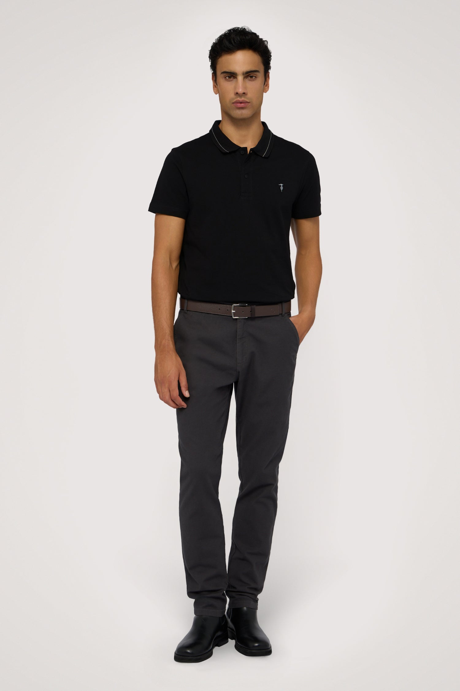 Polo regular fit in piquet 4|34b3dc8942df067cd149924c869a84f39ec1f417d1df5247df8342506ec6aaeb