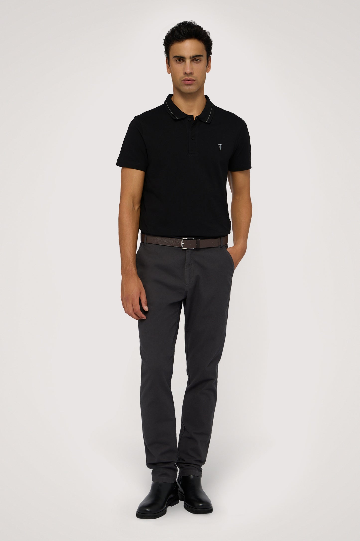 Polo regular fit in piquet 4|34b3dc8942df067cd149924c869a84f39ec1f417d1df5247df8342506ec6aaeb