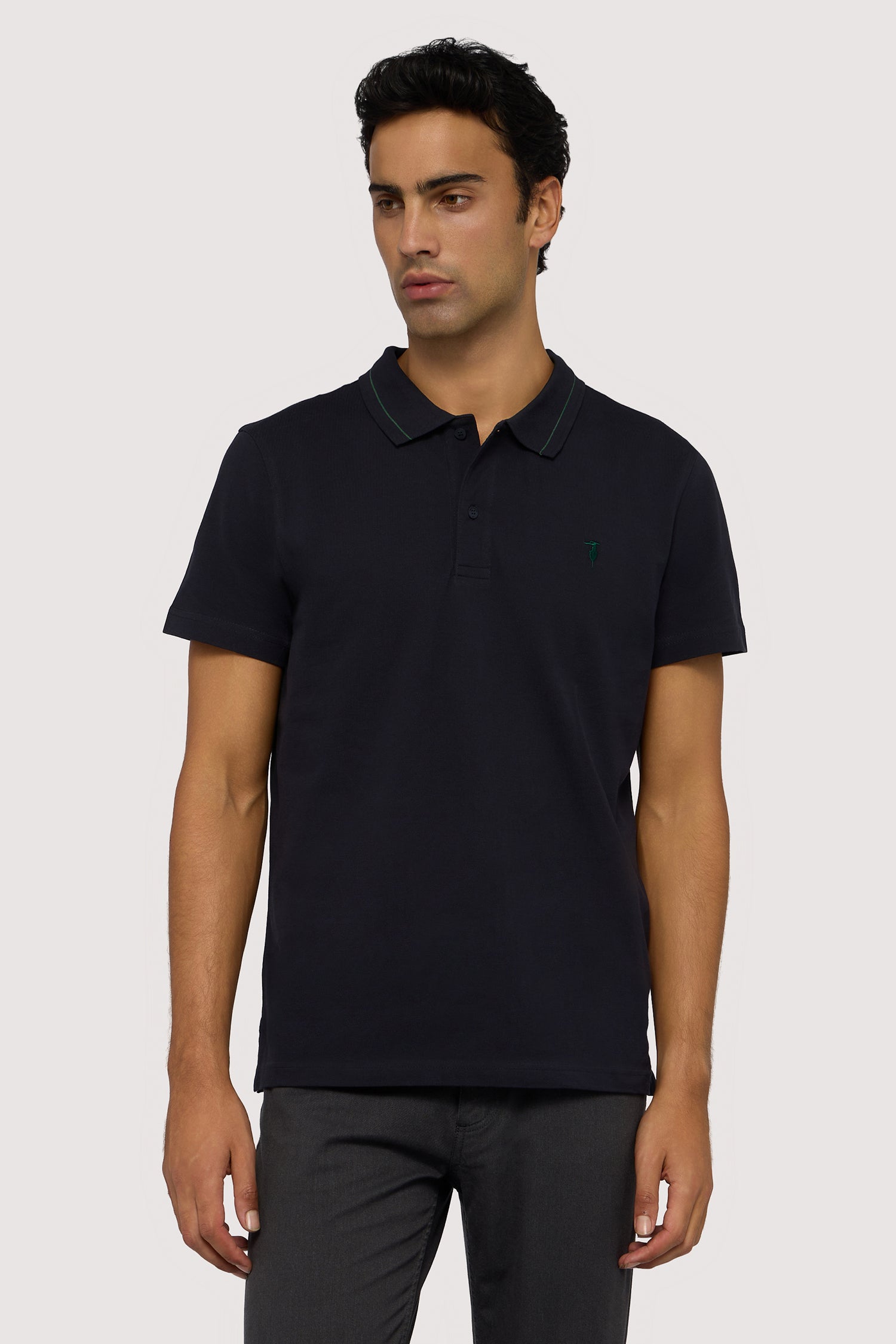 Polo regular fit in piquet 1|6adae3ee66541778f775d12d69f691a38c0d37f838daa1a915adbdf2a3898b37