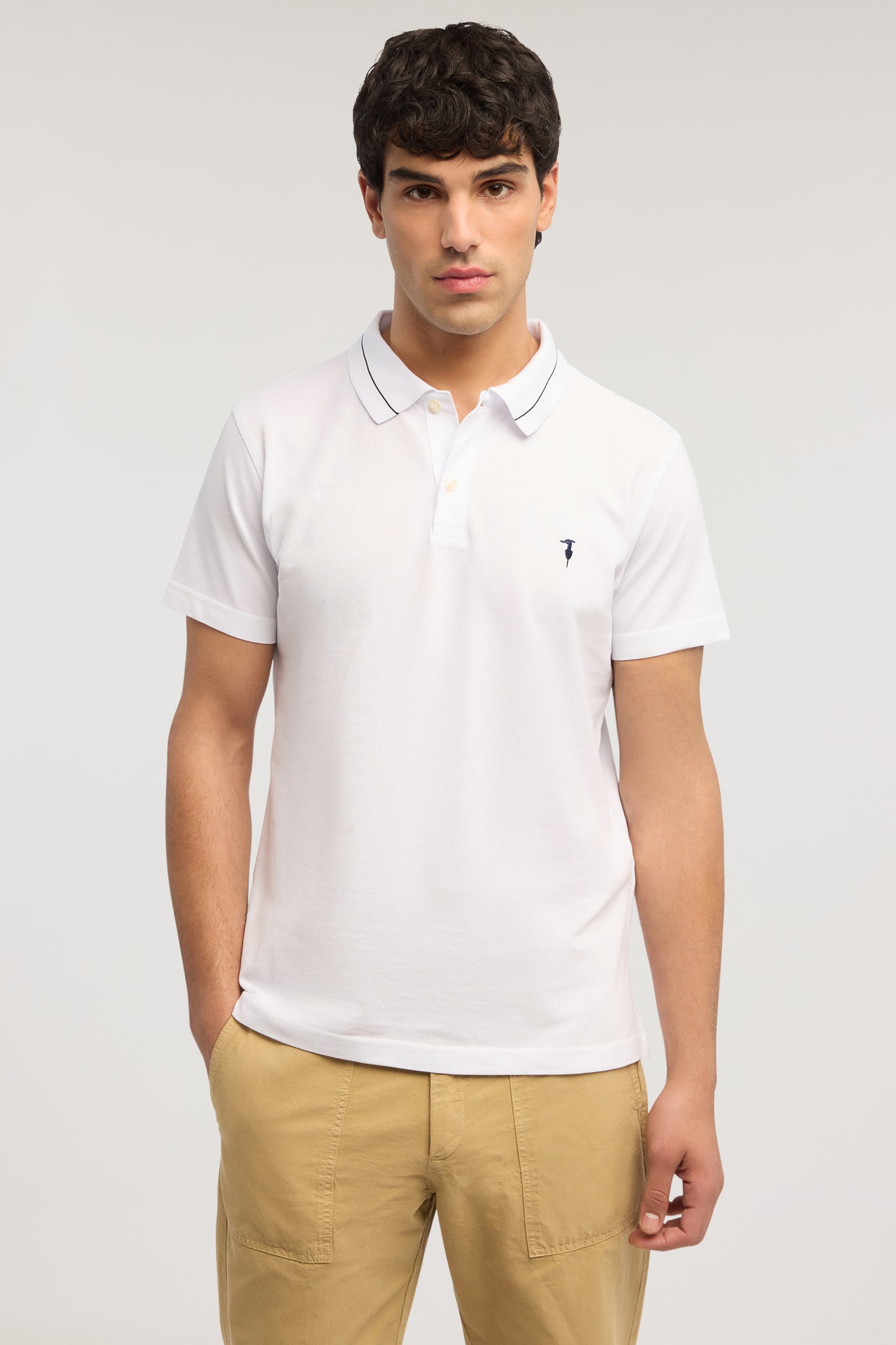 Polo regular fit in piquet 1|72df7d3eed4446bf6f6eb0ebabafcee1cebe3dfb2e86820bc528a2552d53dedf