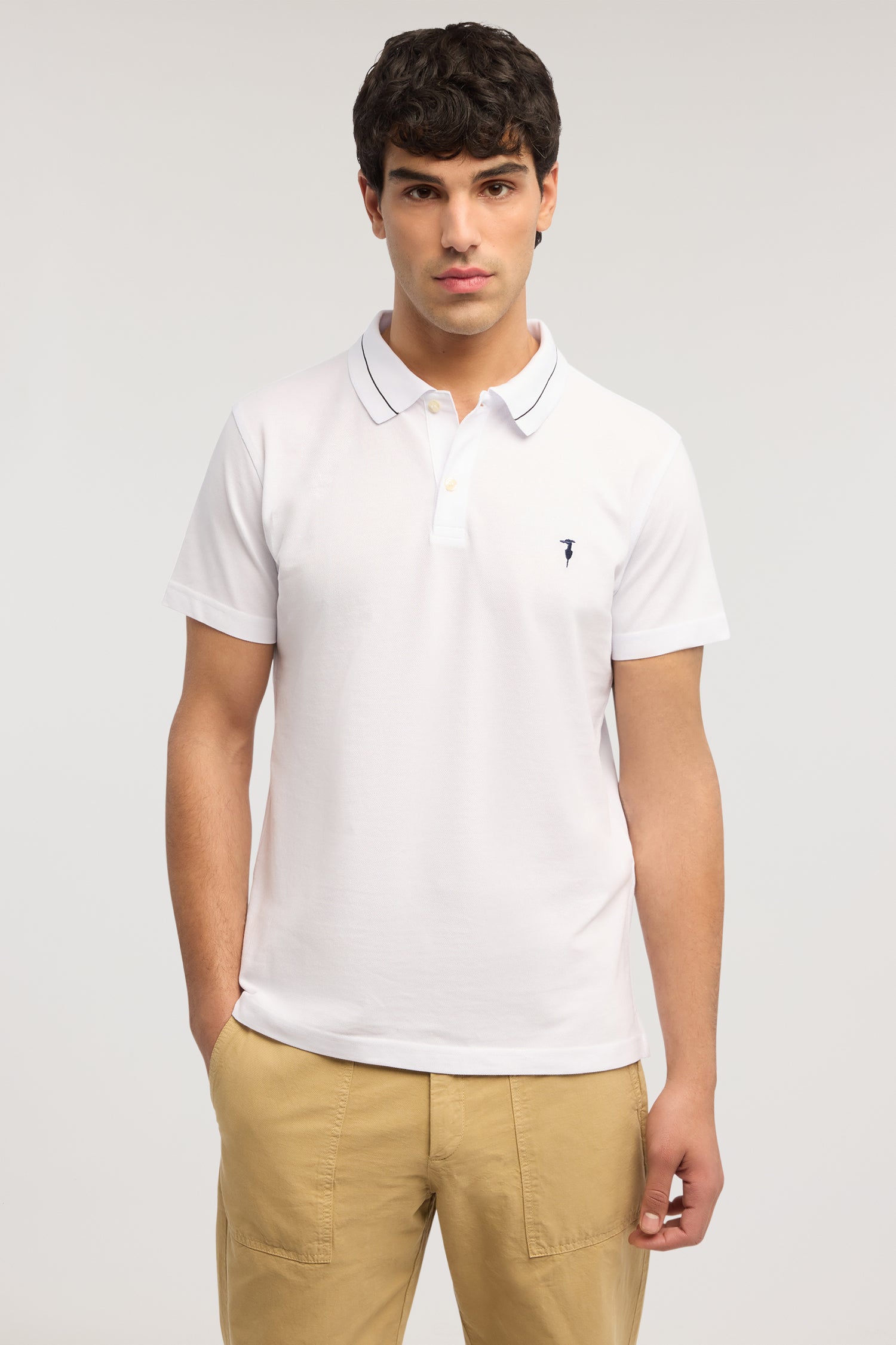 Polo regular fit in piquet 1|72df7d3eed4446bf6f6eb0ebabafcee1cebe3dfb2e86820bc528a2552d53dedf