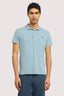 Polo regular fit in piquet 1