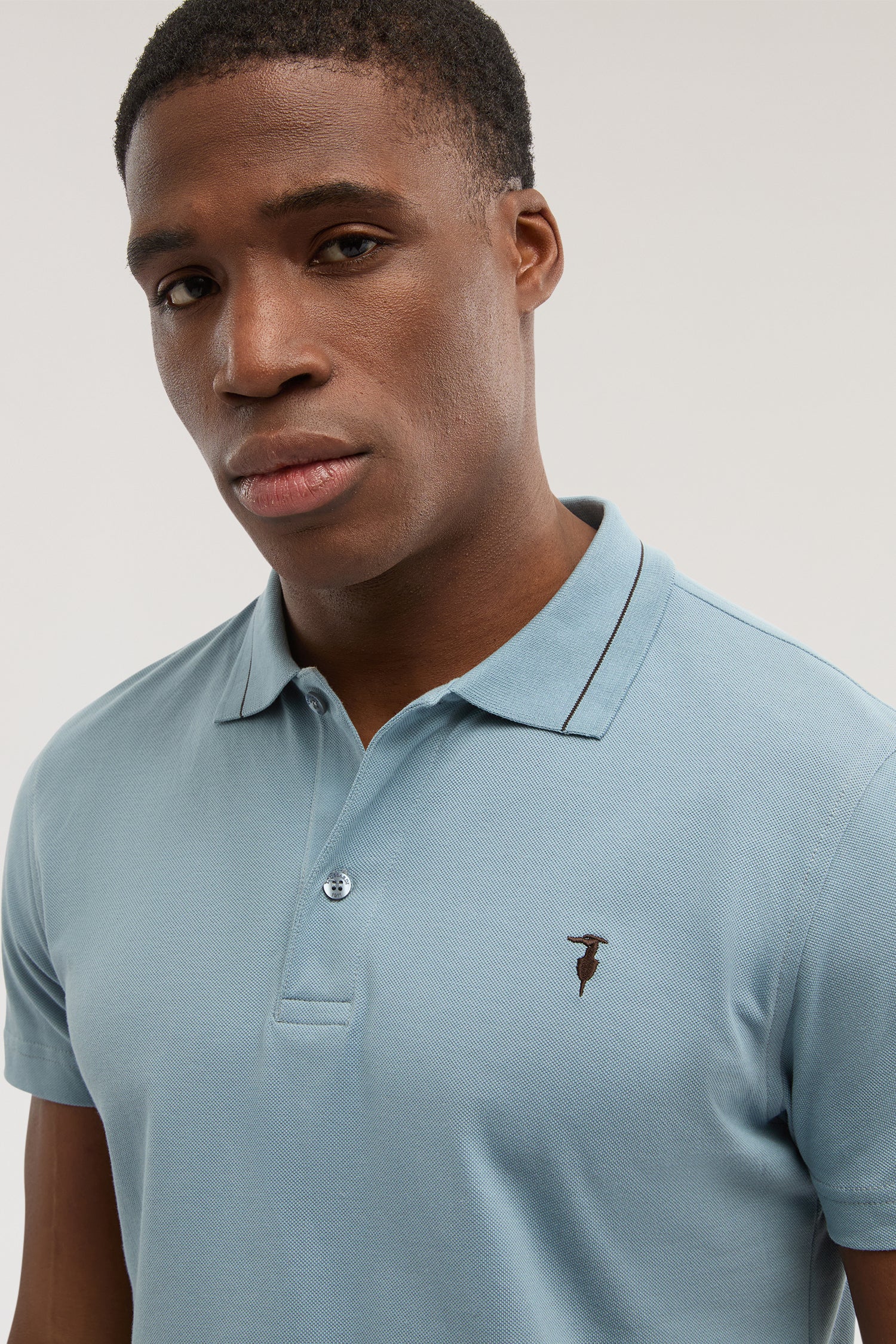 Polo regular fit in piquet 1|fab173929a066bdd24090c757068f7295062796dc73dcf870372ef2427126abd