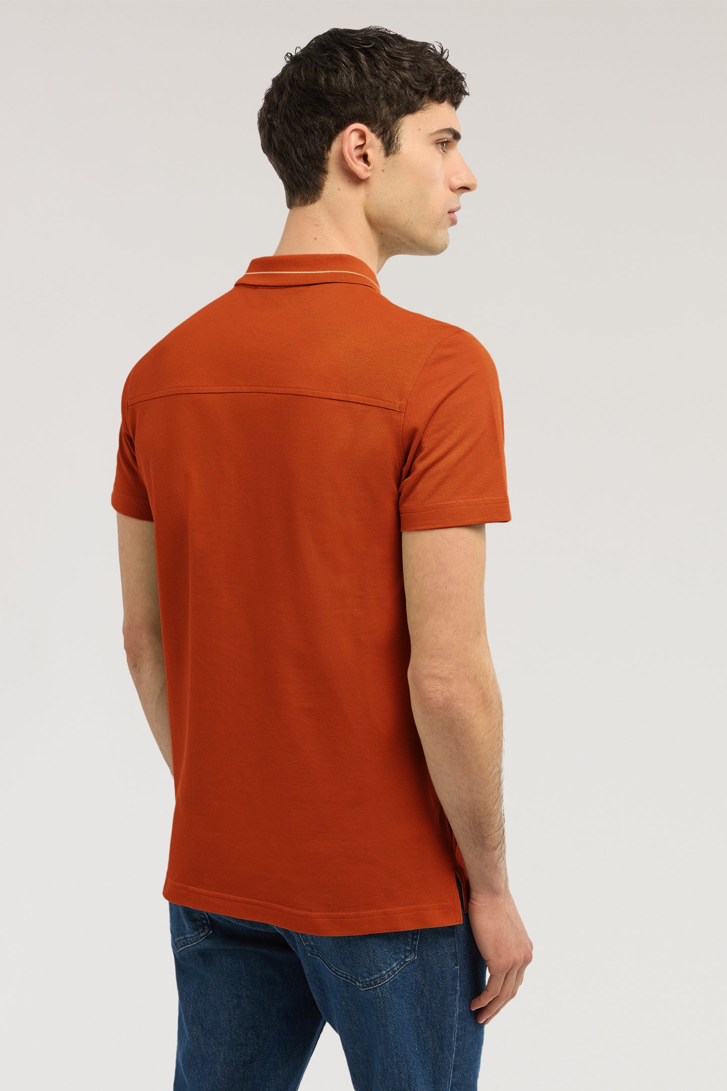 Polo regular fit in piquet 2|7603ef50aebfda1c1688b17349288d901fe85eabcd365ead78bb5e1cba30f7b6