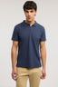Polo regular fit in piquet 1
