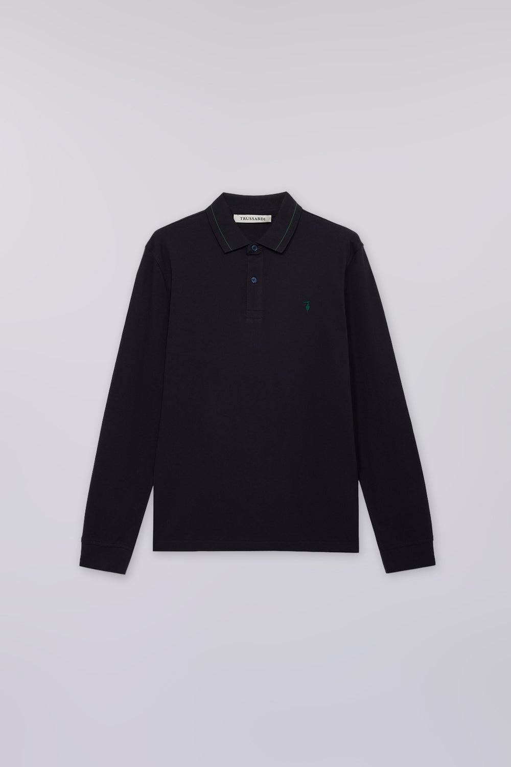 Polo a manica lunga regular fit in piquet 5|1c37ddcc023cbf9278f1657ab40e0d54115960e73dc61605b7481d9e9824da04