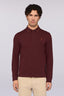 Polo a manica lunga regular fit in piquet 1