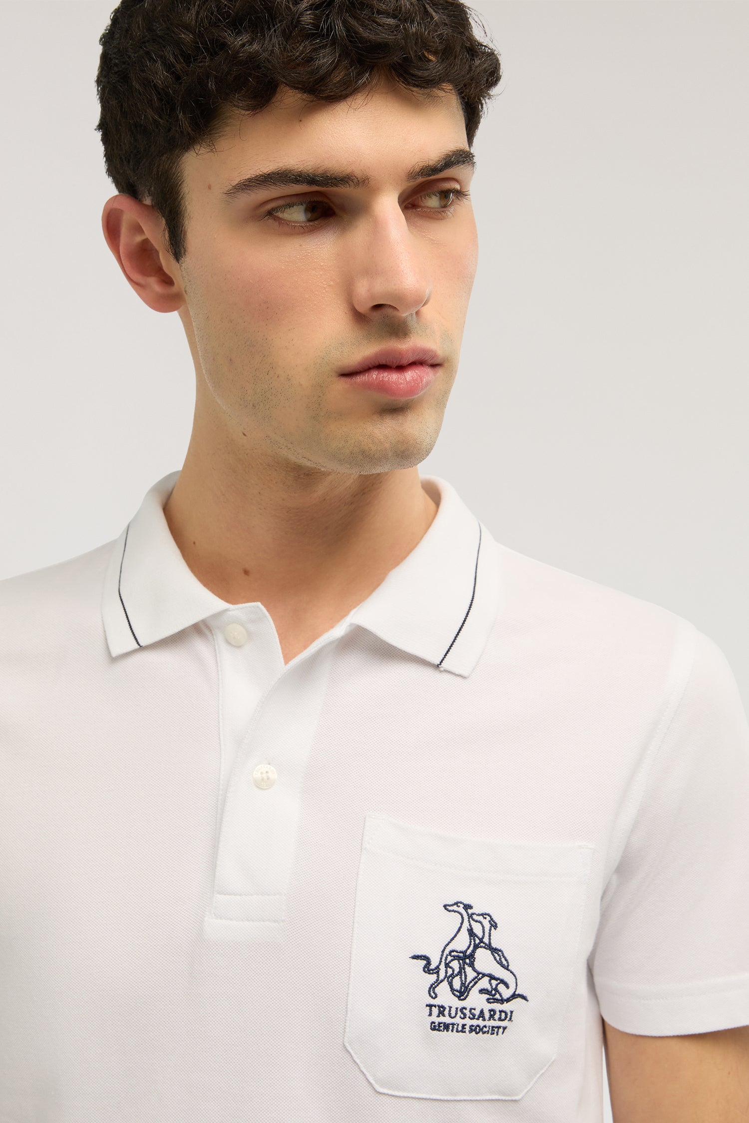 Polo regular fit con tasca in piquet 2|b25ec28a211d17e72198249102fb535f72fdcfe5754b722a9d6b43ddf4996d73