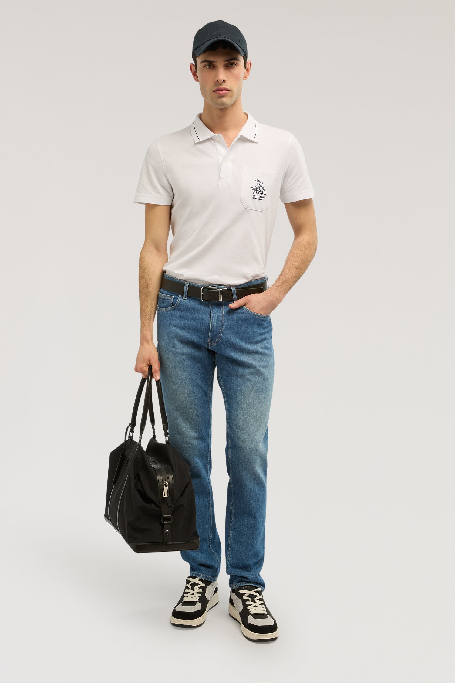 Polo regular fit con tasca in piquet 4|9fdfc7b33b298fe95b9c93f762ce2808b5c59630cac0496a650ba3afb4808b9b