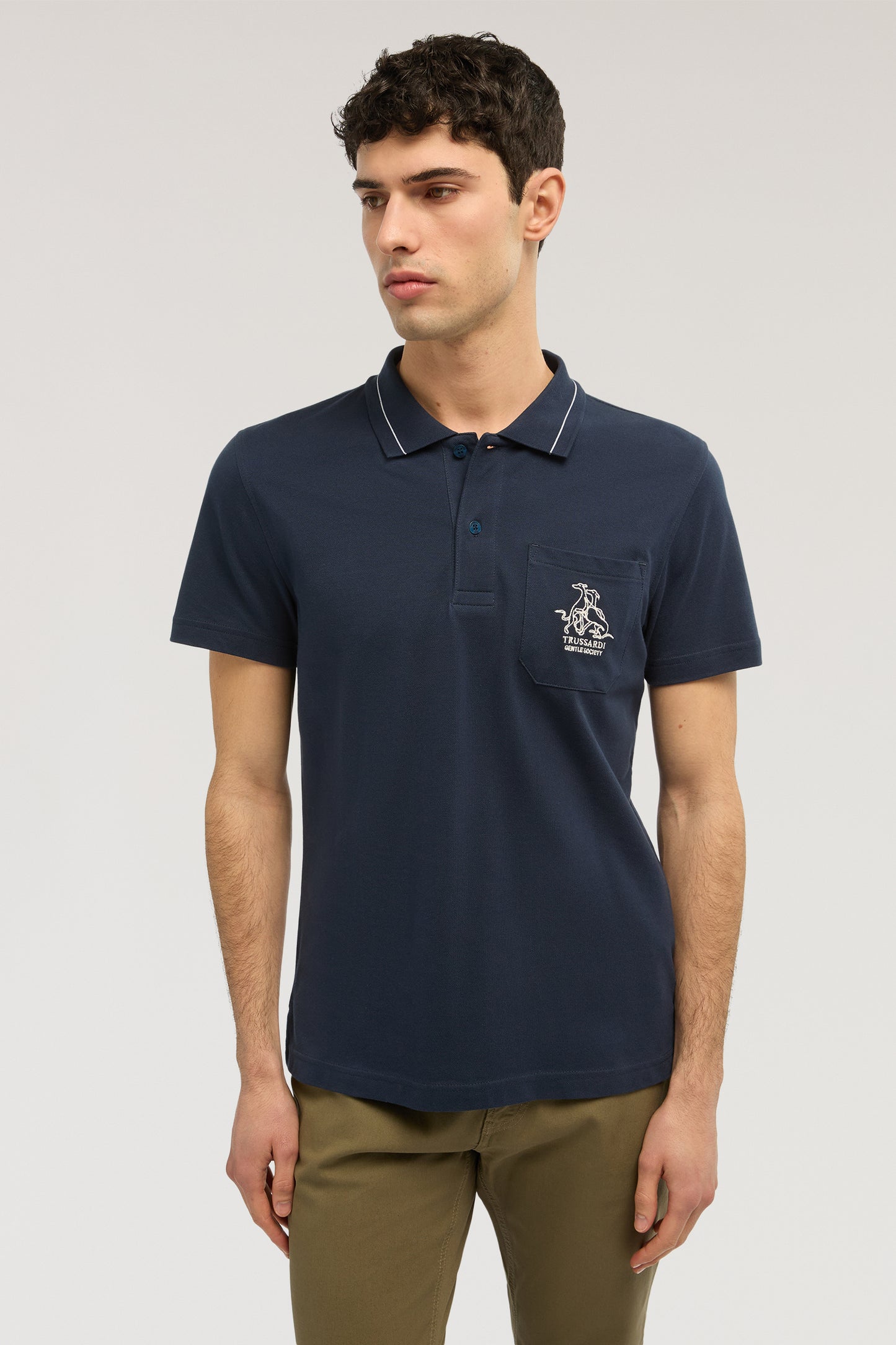 Polo regular fit con tasca in piquet 2|7f7596d5bf9310ff995eb0f670da3d848cbedea2c0e1c3eadbe0ea2d2de70b72