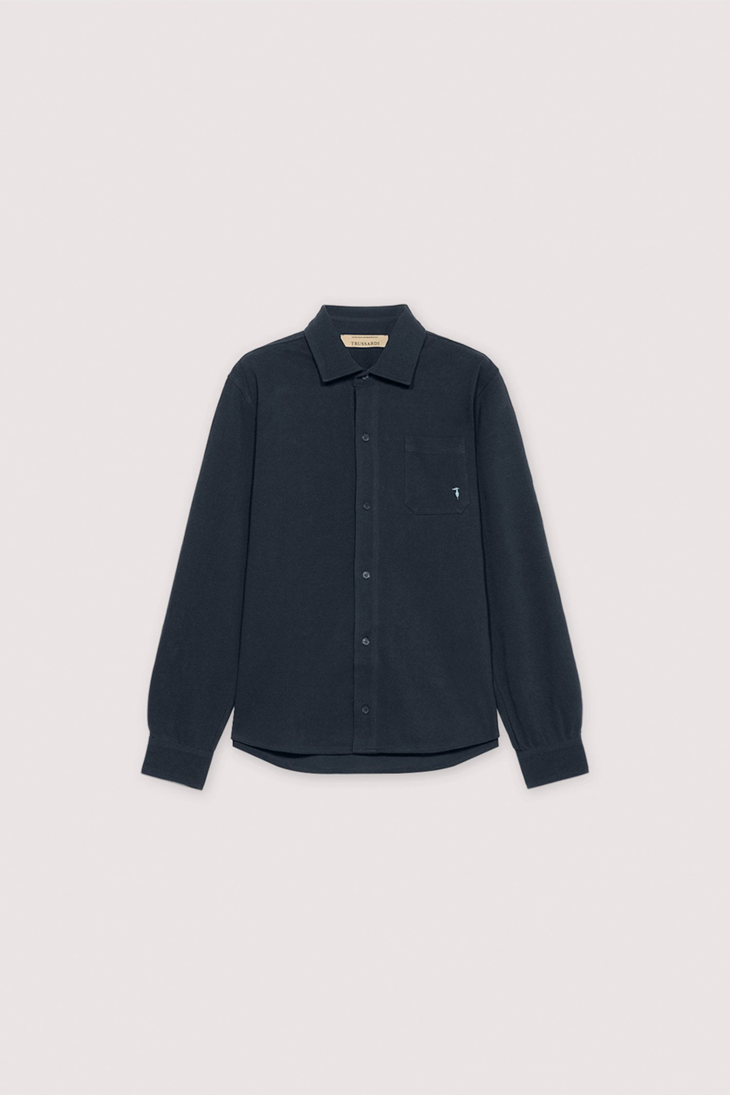 Camicia regular fit in piquet 3|5dd37c9416c7f1a464c3483efbd82c558e7d3c44f5c87aef4dba1245da16a211