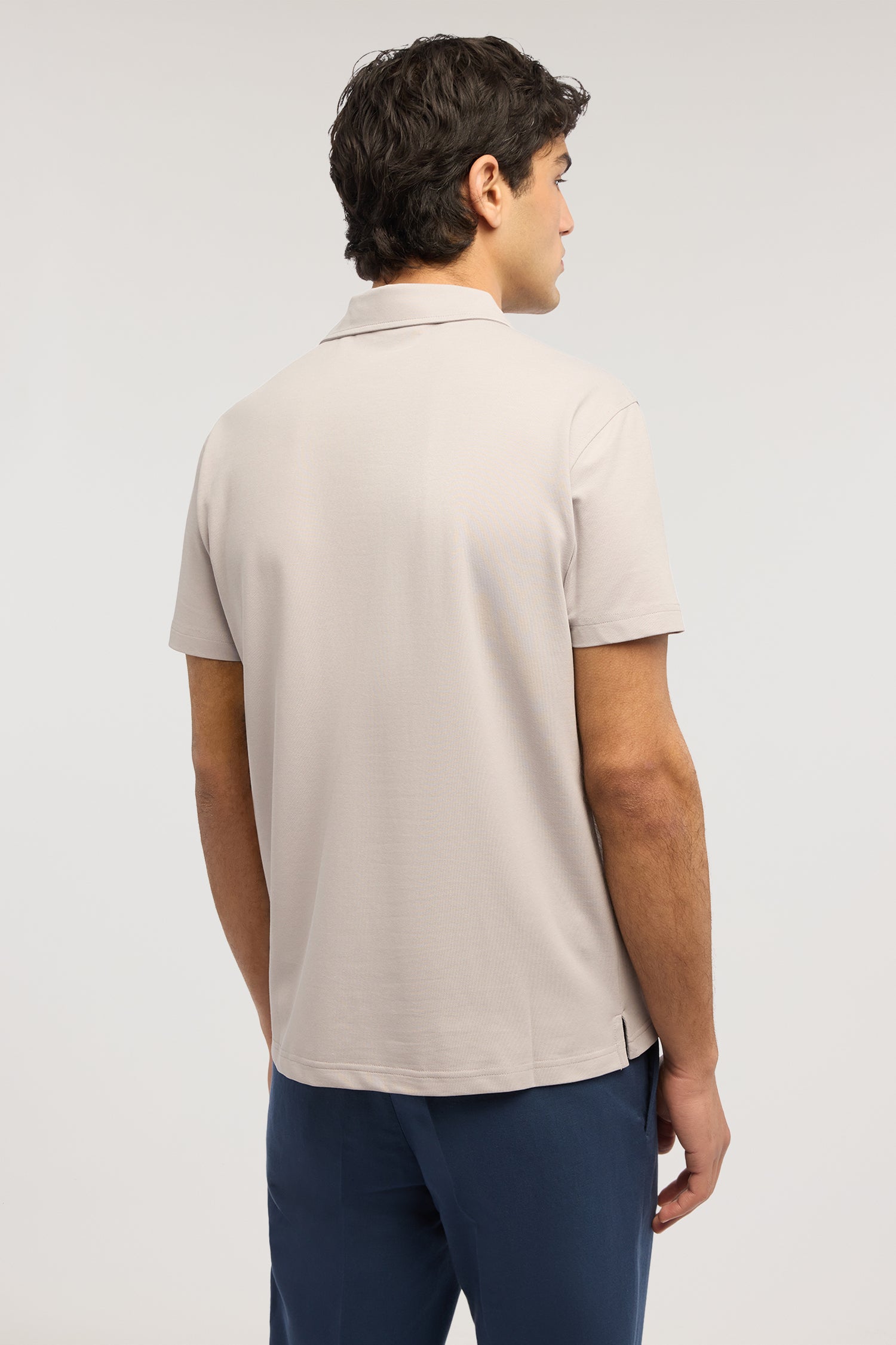 Polo regular fit in piquet tecnico 2|cd0847b60ef56e55dae546de0c34c171e63d3b981a4746c2292567da5f4523e3