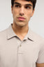 Polo regular fit in piquet tecnico 3