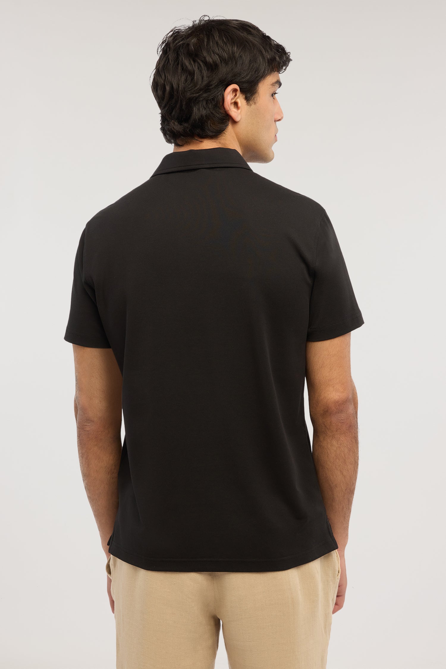 Polo regular fit in piquet tecnico 3|20b5e1bbbac686c6e566d4d1966d17734061ec30813c0e4b0a0af279eb8b8b41