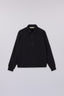 Felpa con zip e collo a camicia con stampa 5