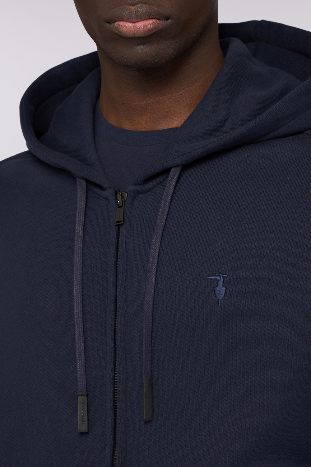 Felpa con zip e cappuccio in jersey 3|9b41e03fdb074f5e61662e149bd6769fa60d3f26208cce5ce2a0b9589d682e9c