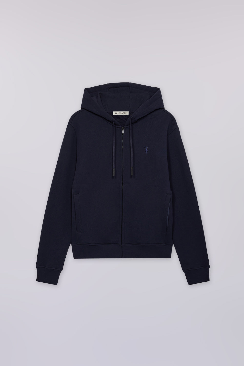 Felpa con zip e cappuccio in jersey 5|0a89a6b71943bd5d7f9f6a4762758111fb2544aadac095bc1cd4b3ba410b484f