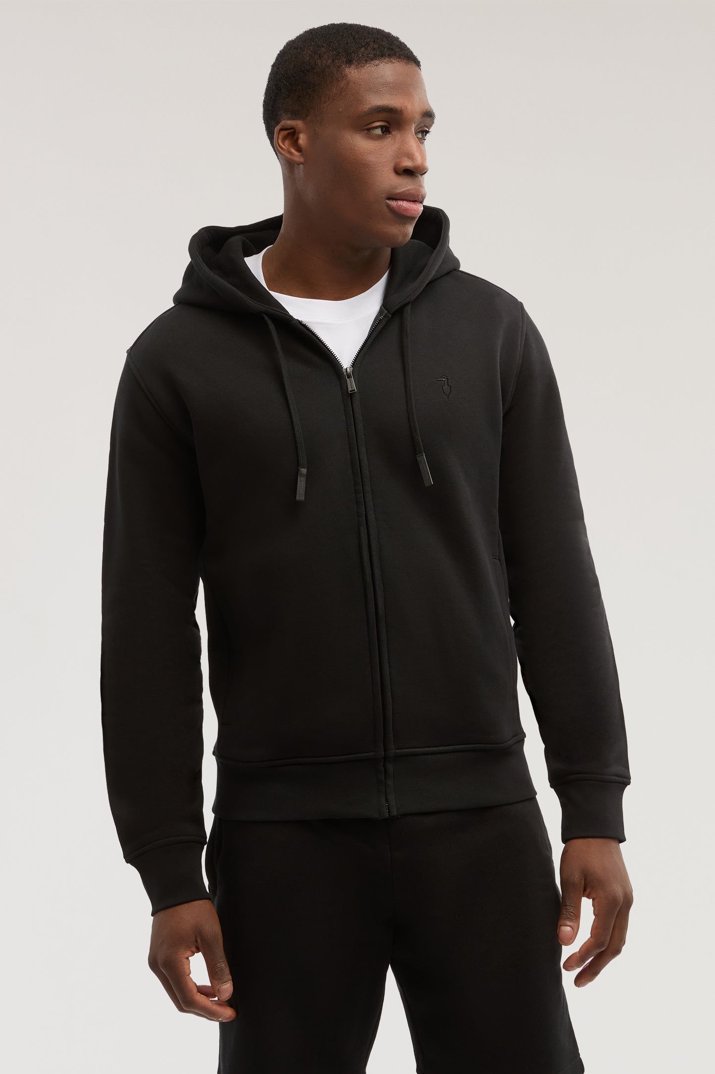 Felpa con zip e cappuccio in jersey 2|f28404192919f6b78ff44f59b7259b841c9617dc1d4f15c16138684f9c969602