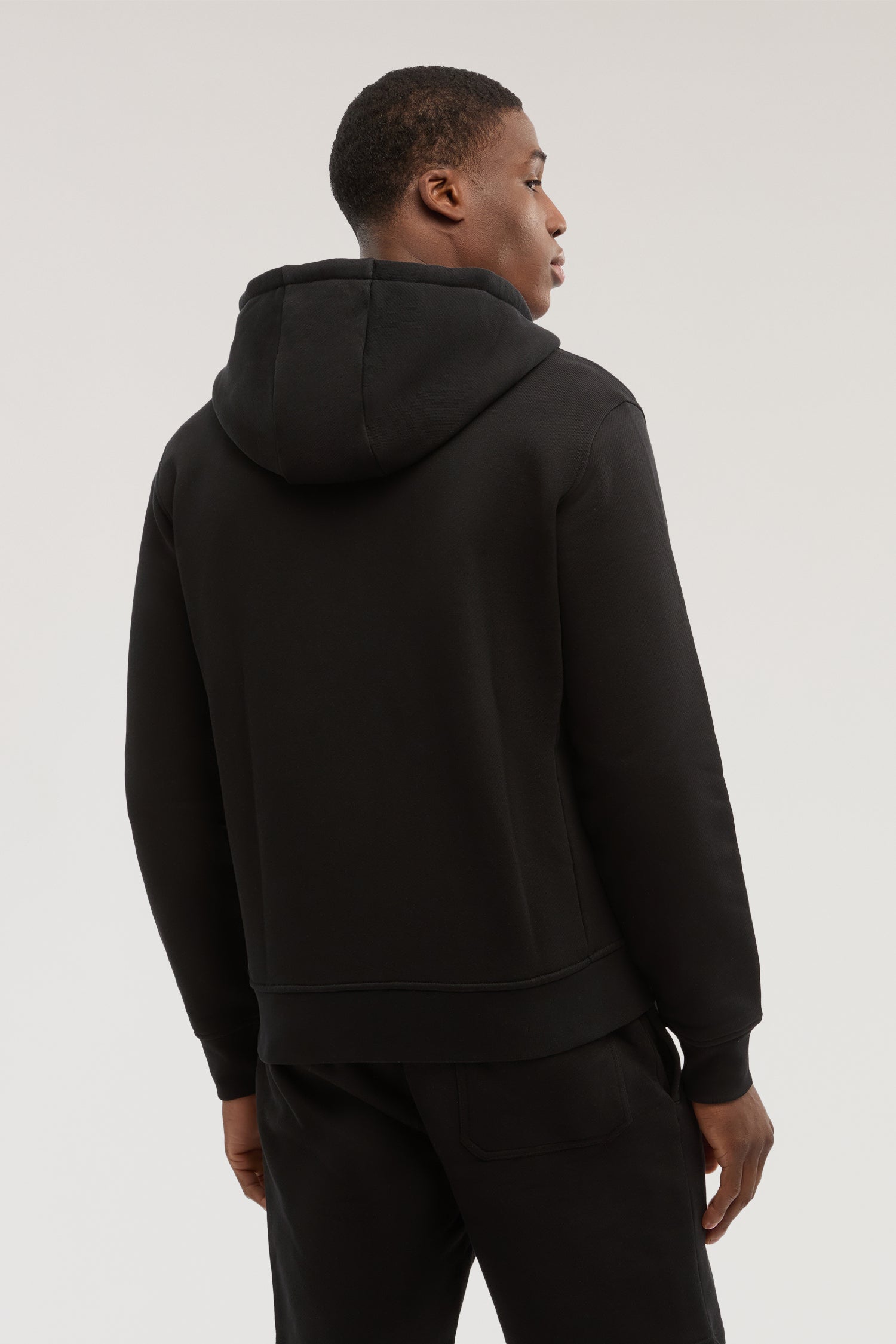 Felpa con zip e cappuccio in jersey 3|f505ad87509034d2b9b323ca1fd990224cdc6dd59fa2ab88db3fcbac1672a884