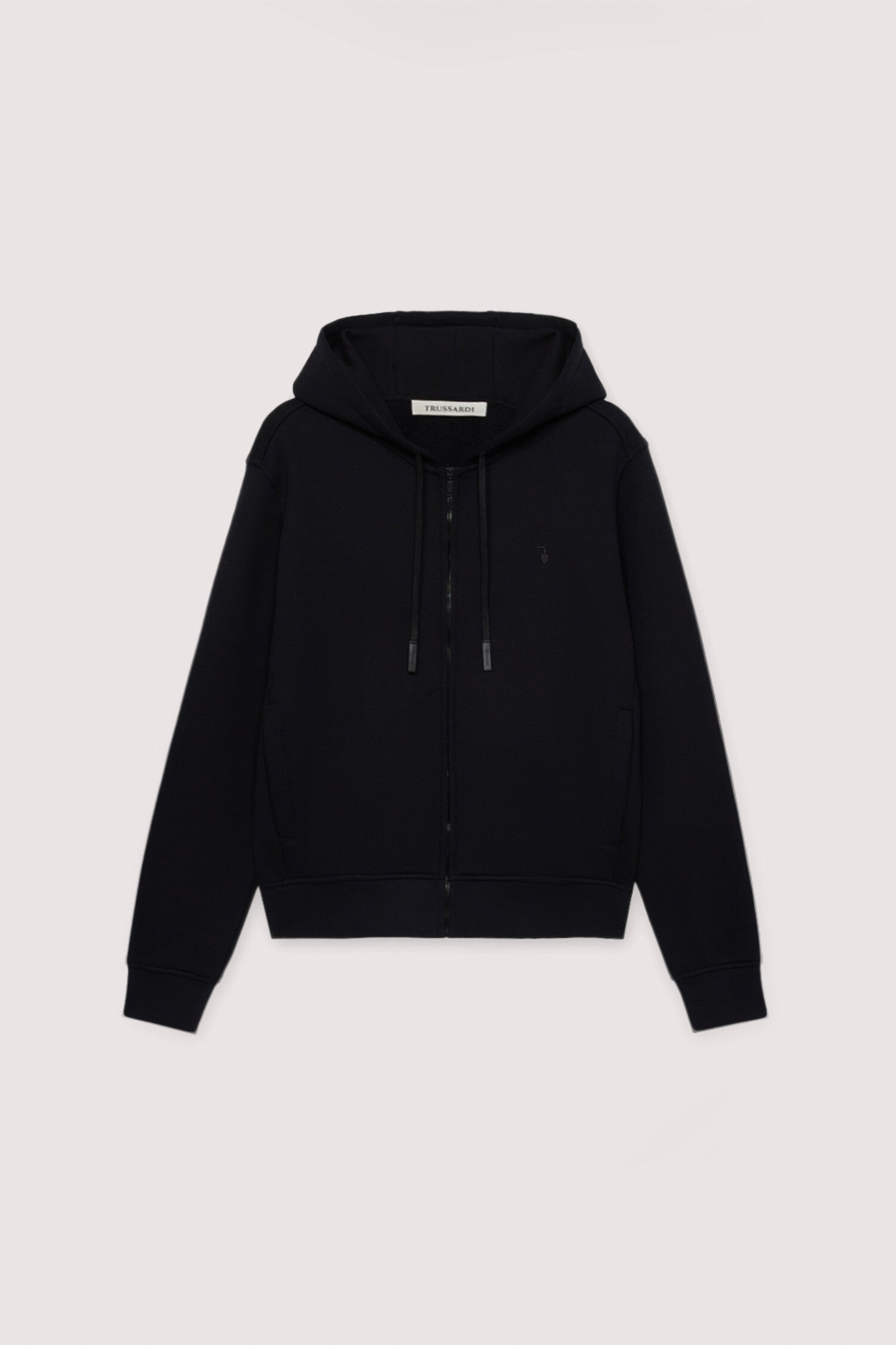 Felpa con zip e cappuccio in jersey 5|a8db68e1d12693bad67e0fe051efa86c22367afcf97ae6323b006b6154312e54
