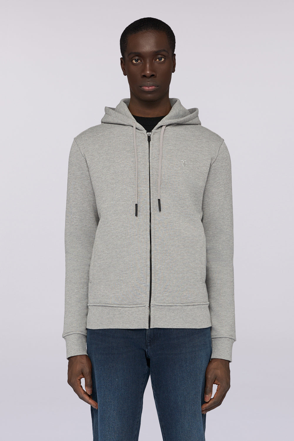 Felpa con zip e cappuccio in jersey 1|be6b19c6873316b9a18daa408cf0b8f8c867fdab1780ca4f6577ee03011c2c0e