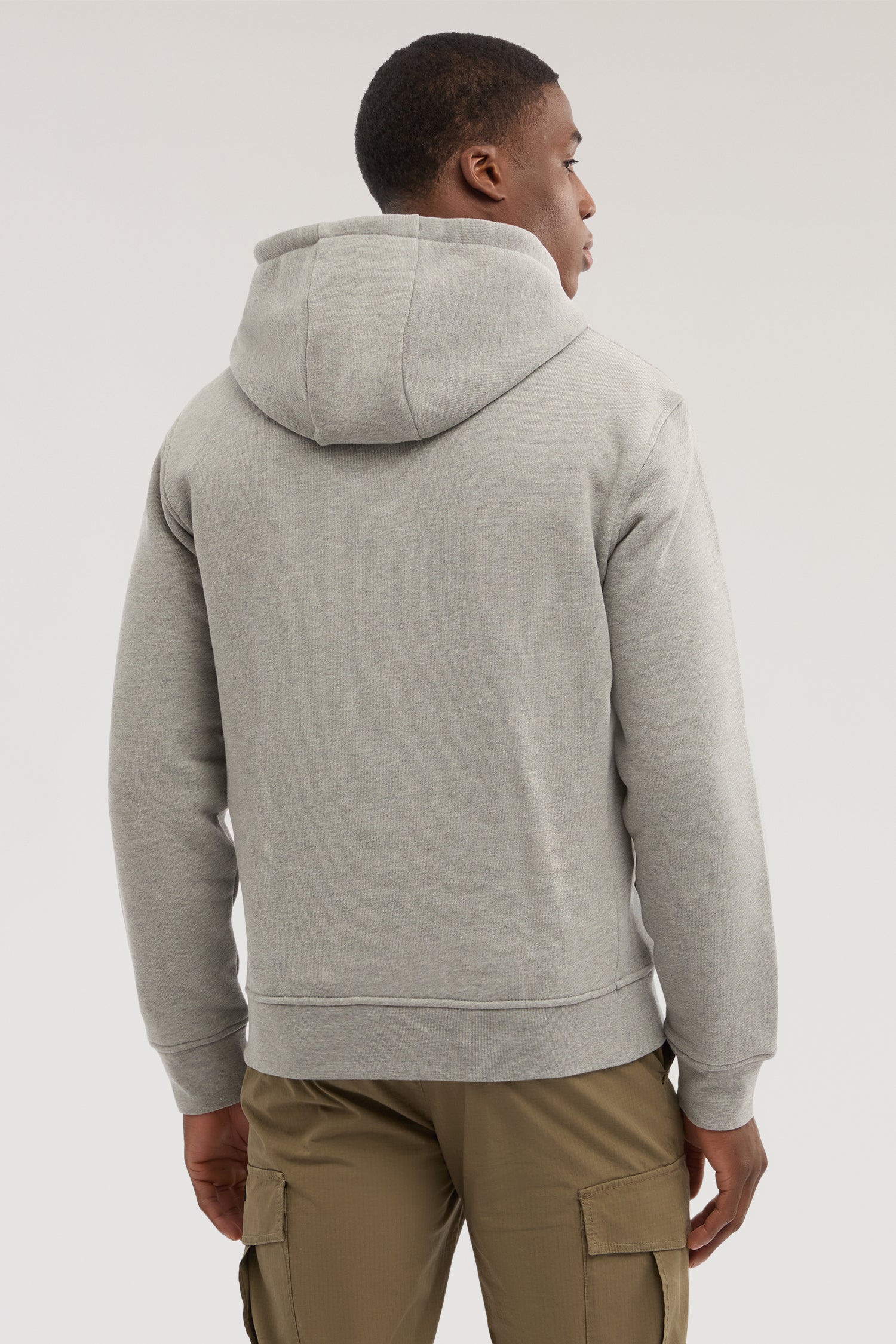 Felpa con zip e cappuccio in jersey 4|1b7714edc55896b5e4d696e8193649d41307a59f380bb3036feadd32ef60288d