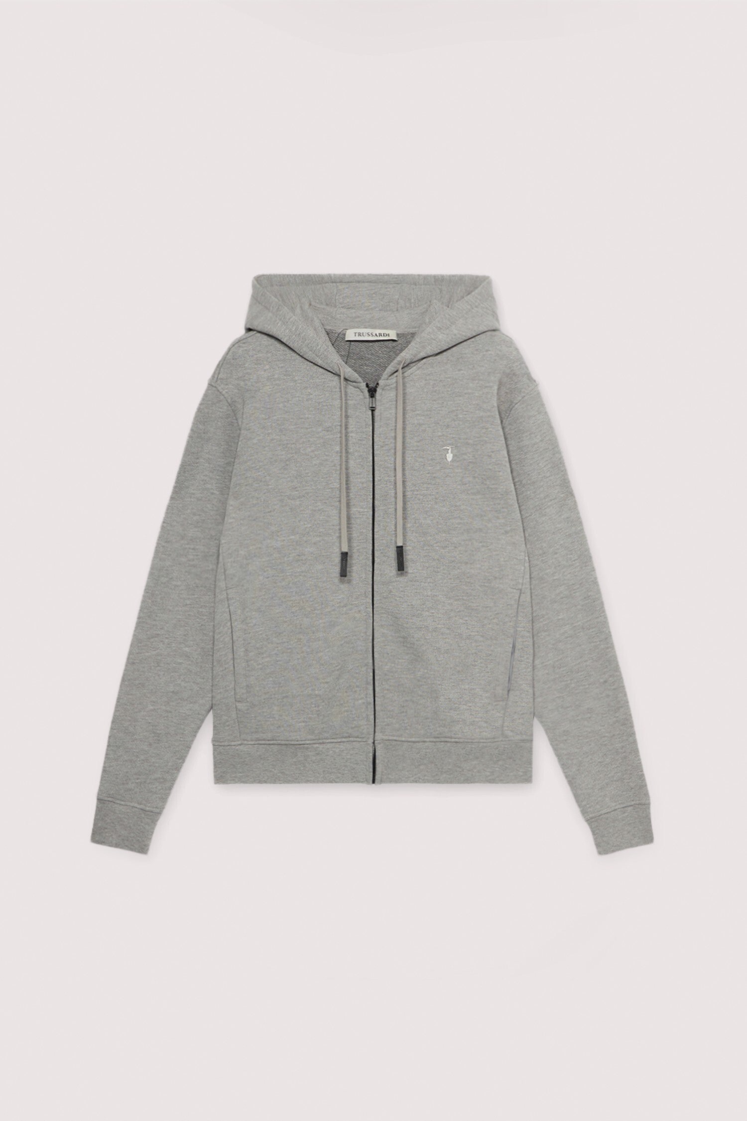 Felpa con zip e cappuccio in jersey 5|5f34d5d02646df28d69cf60e9e24816f23b30c88f674d766a6127a4735485c6e