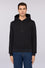 Diagonal jersey hoodie