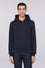 Diagonal jersey hoodie
