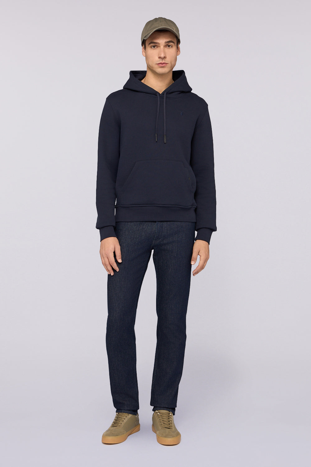 Felpa con cappuccio in jersey diagonale 4|2814d940a05adee92c6554adef0a7361793f7cedce16f2d6b61dbd9bf211a795