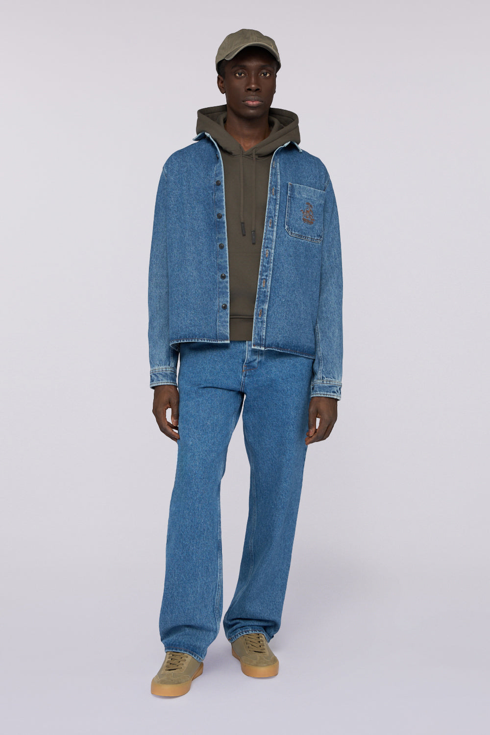 Felpa con cappuccio in jersey diagonale 4|1b619a6b36196747ba63e919365026093a96d4f946ae58074334cc366d8d8874