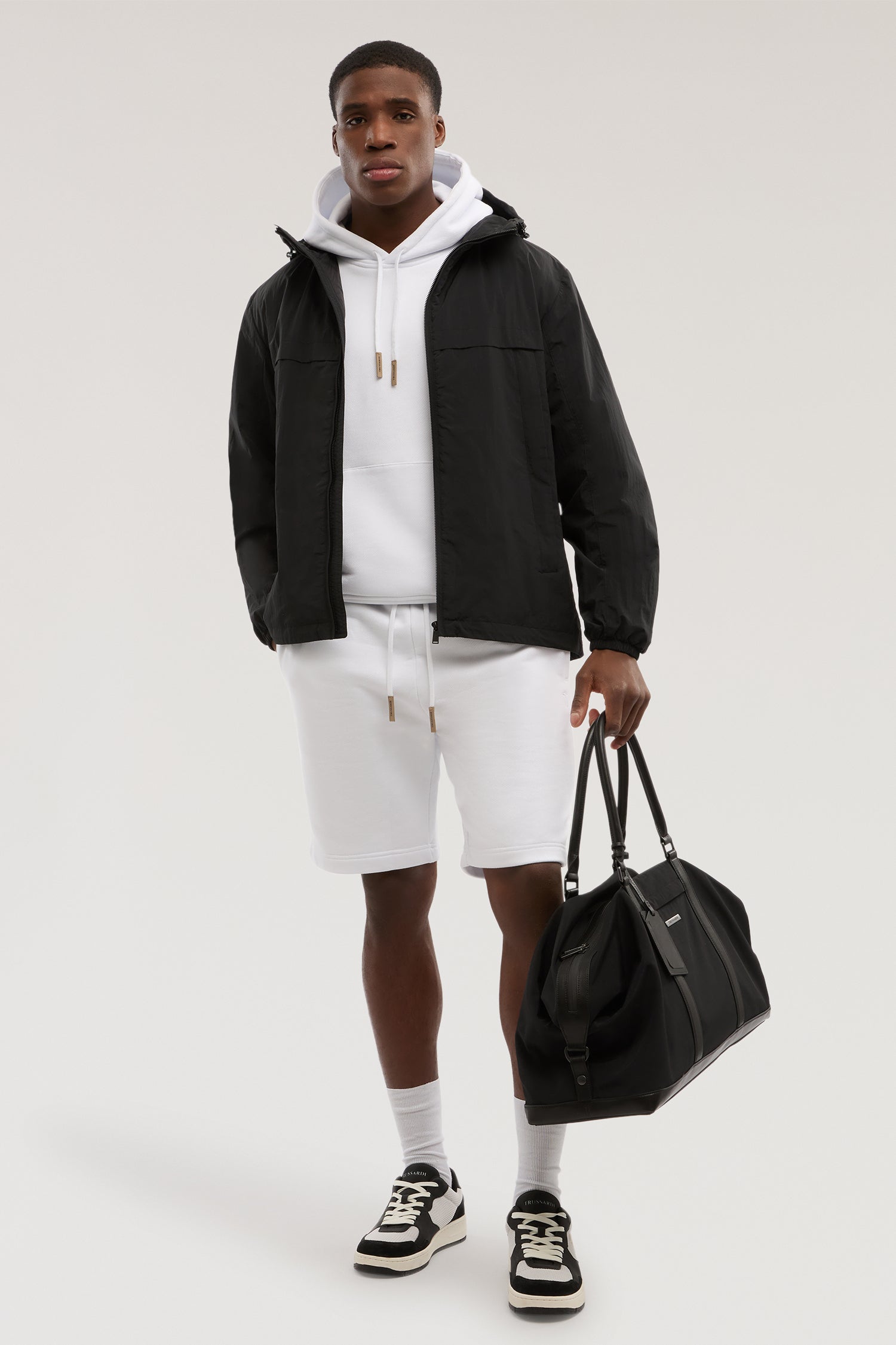 Felpa con cappuccio in jersey diagonale 4|c8c108678d3fbc9fca1470cc9f2b3e03a211bdf6617ff74098f7c452e019035f