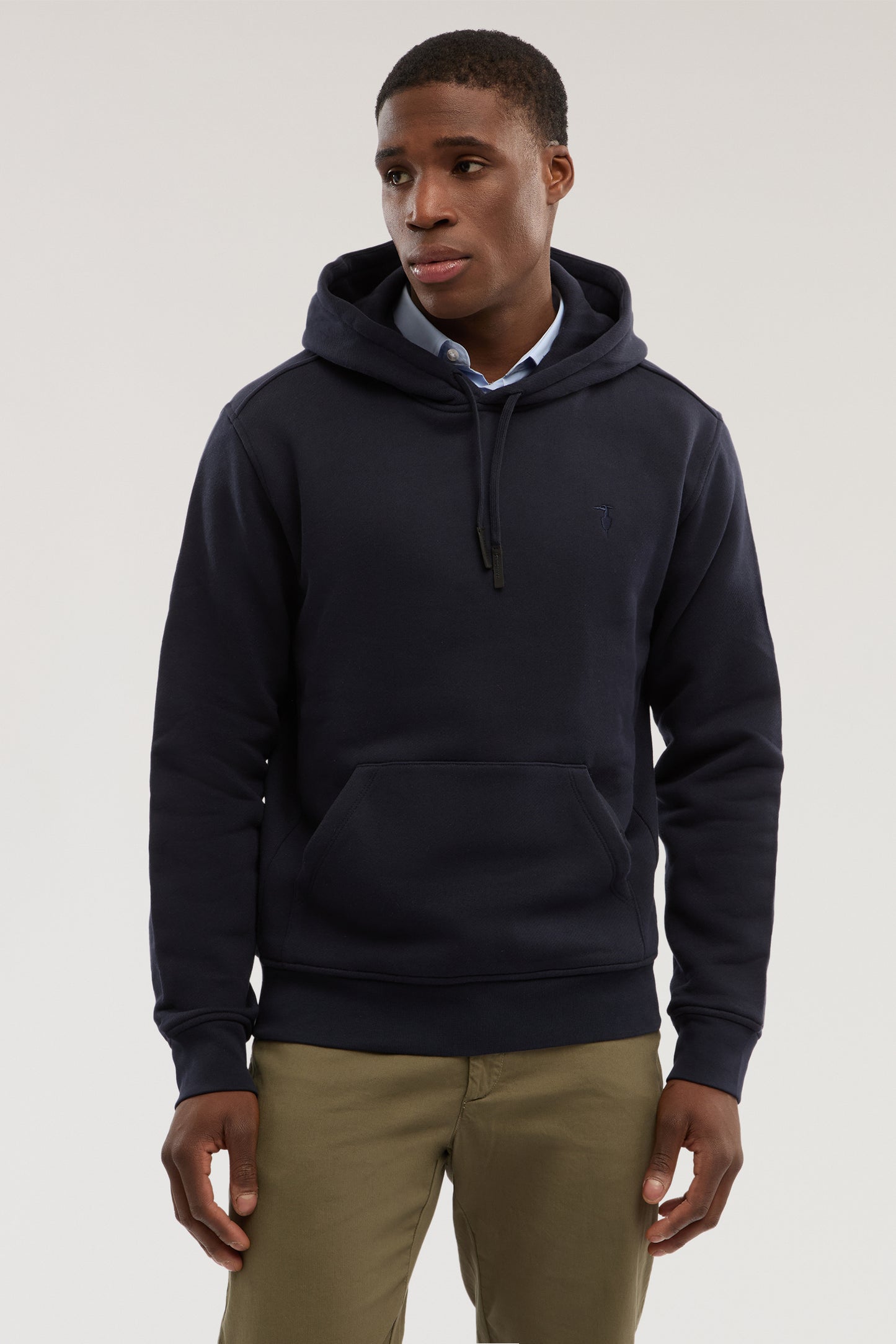 Felpa con cappuccio in jersey diagonale 2|bd3a2f04eb1dc2668dc4d46e7676e5c242cd09d90a4253ff892e1b2d20566364