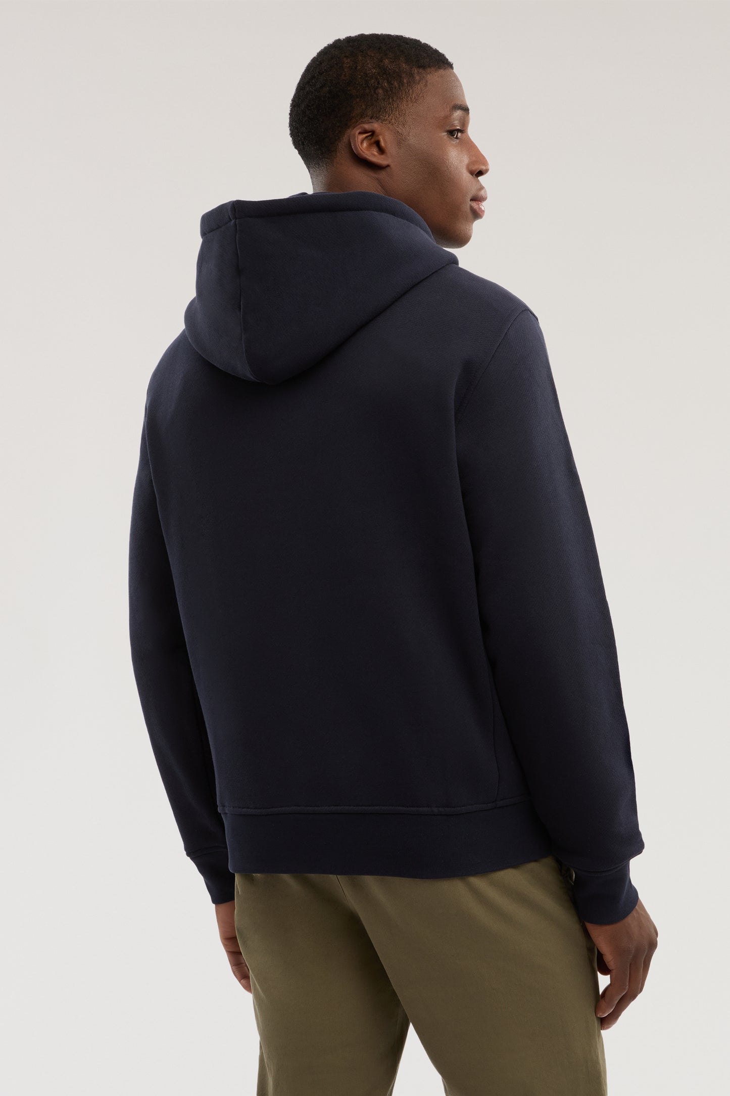 Felpa con cappuccio in jersey diagonale 3|63d188c99ffcb7978bb3a71aaab92c715f4ffeeb37fe5fef6522b207194c7236