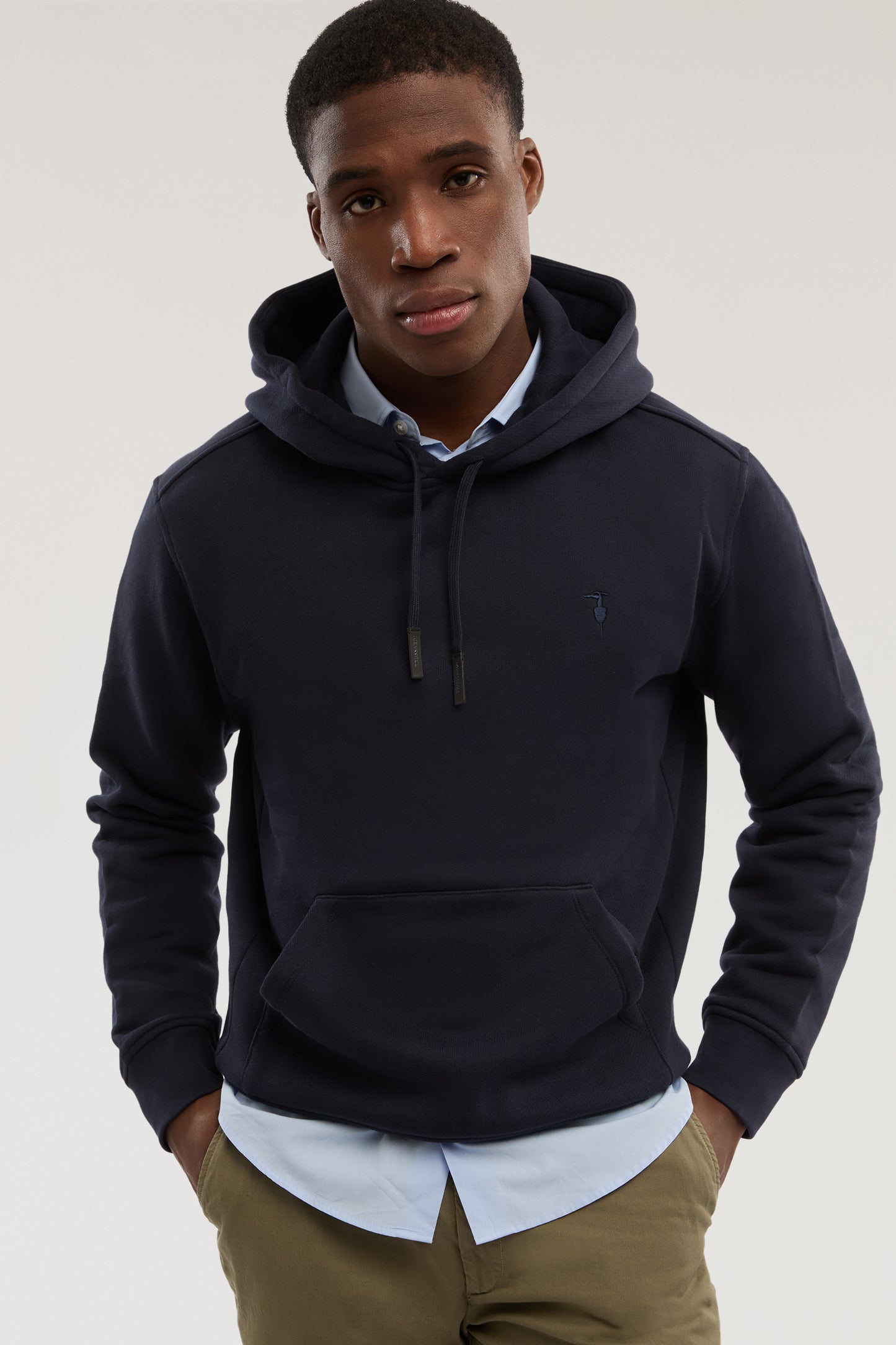 Felpa con cappuccio in jersey diagonale 1|54645b3c4e52945c8955ba352c7c53d14cefd2fd2dc0e386bdb53a1c69155746