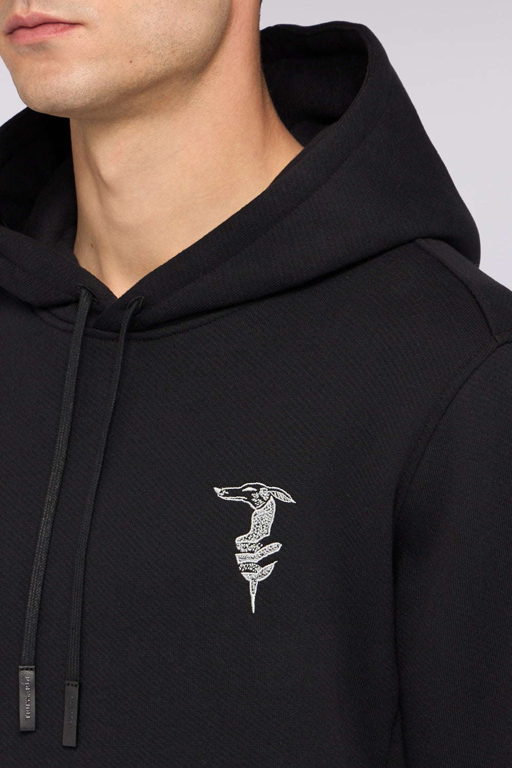 Felpa con cappuccio in jersey con ricamo 3|677f130406964f0ad057229bb525dfb26a0b4367680f82cef523f0e98136a986